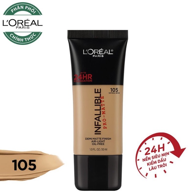 Kem Nền Trang Điểm Lâu Trôi L'Oreal Infallible Pro  30ml | BigBuy360 - bigbuy360.vn