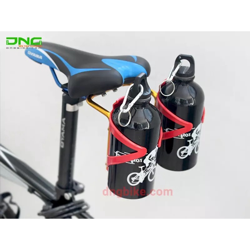 Giá để bình nước xe đạp siêu nhẹ, siêu bền, siêu cứng cáp, đựng được mọi loại chai nước nhựa hoặc sắt