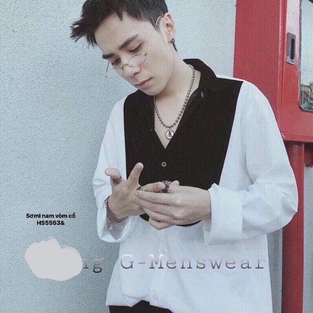 Áo Sơmi nam vòm cổ (HS)