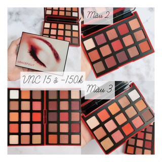 Phấn mắt nhũ lì 15 ô vnc nội địa trung