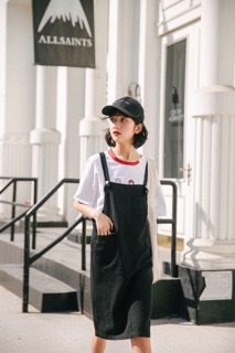 VÁY YẾM CHẤT KAKI CAO CẤP
