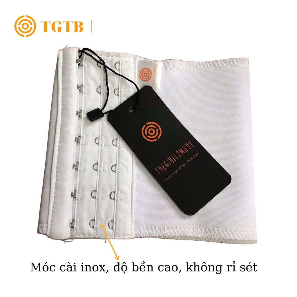 Áo Nịt Ngực Tomboy - Shop TGTB - Bản Nịt Vải- Có Lót Gen Thun Trước Ngực