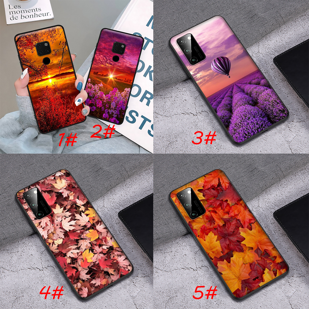 Ốp Điện Thoại Mềm Họa Tiết Hoa Mùa Thu Mp28 Cho Huawei Y6p Y5 Y6 Y7 Y9 Prime Pro 2019