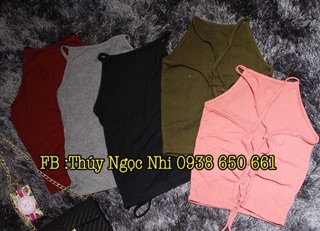 Áo thun gân kiểu combo thảo tây