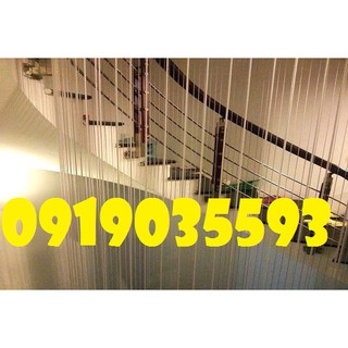 Lưới dù trắng trang trí