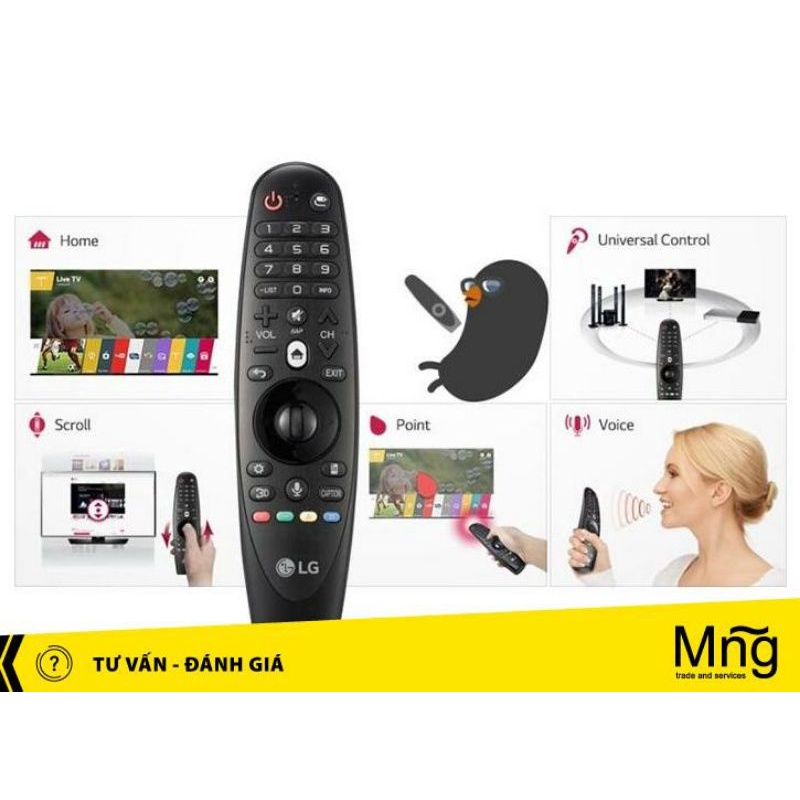 * GIÁ SỐC 3 NGÀY* REMOTE ĐIỀU KHIỂN TIVI THÔNG MINH LG MR18 & MR19 & MR20 & MR21. Hàng chính hãng ( tặng pin ) )