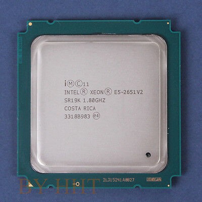Xeon E5 2651 v2 (12 Core 24 Thread cache 30M 2.2GHz)