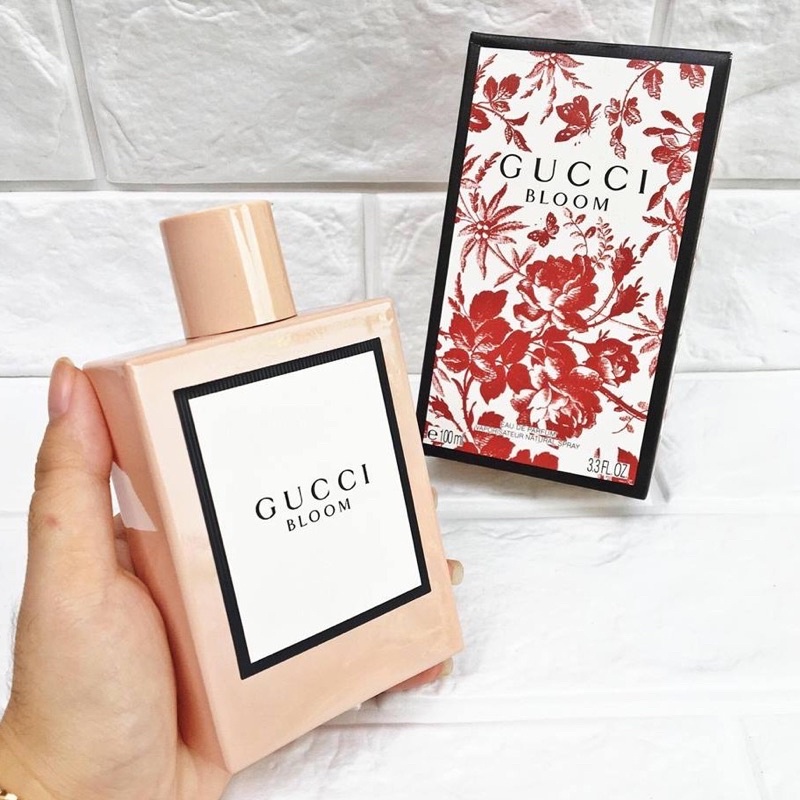 Nước Hoa Nữ Gucci Bloom Hồng 100ml - Dầu Thơm Gucci Bloom Hồng mùi thơm tiểu thư - Nhà Sâu Shop