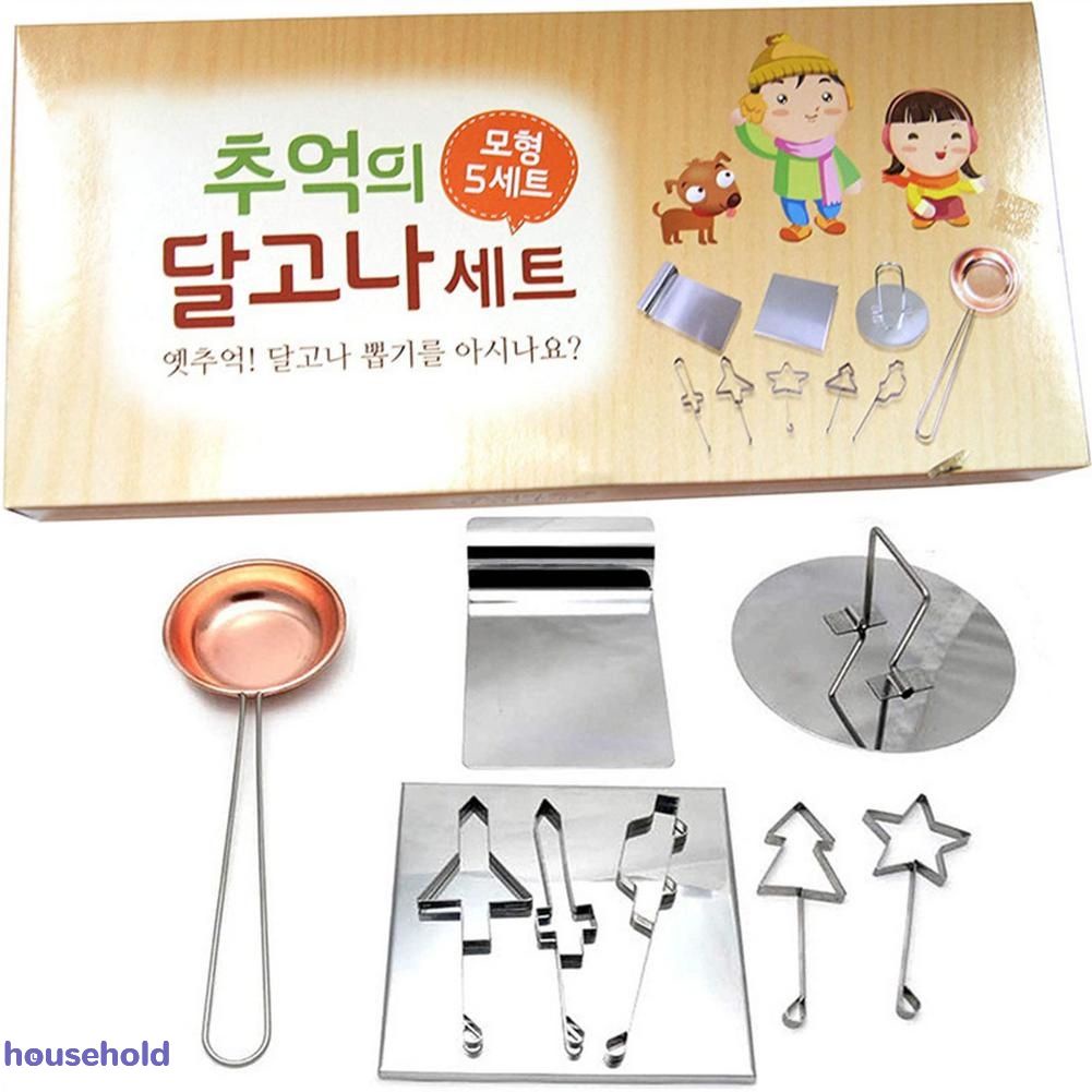 Bộ dụng cụ làm kẹo đường bằng thép không gỉ