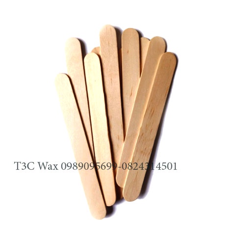 Que gỗ quét sáp wax, tẩy lông, làm đẹp,loại 1 to mịn
