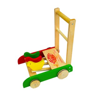Xe gà tập đi cho bé yêu, xe ba con chim bằng gỗ, cứng cáp, chắc chắn