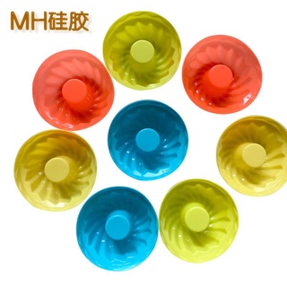 Khuôn silicon tròn có lõi giữa _8 * 3.5cm