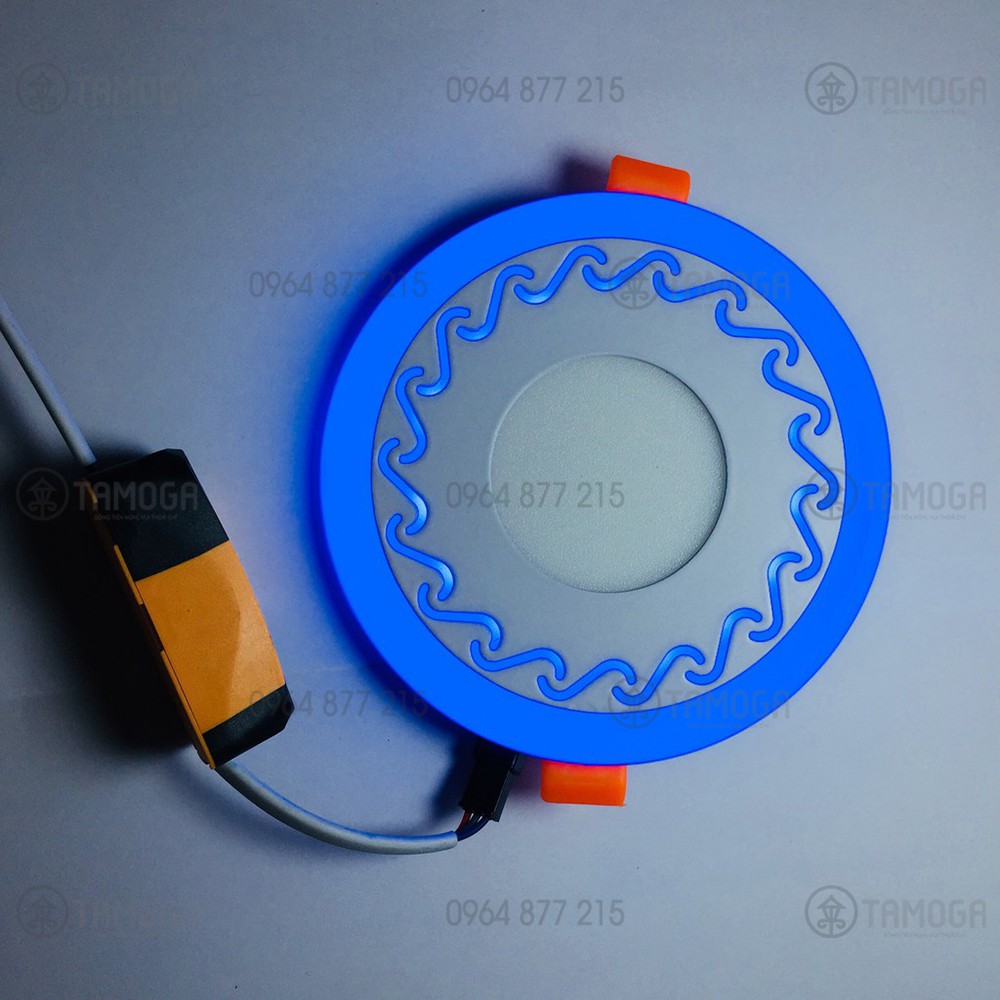 Đèn Led downlights âm trần SAKO 6w - Hồng, Xanh dương AT 11 TAMOGA | BigBuy360 - bigbuy360.vn