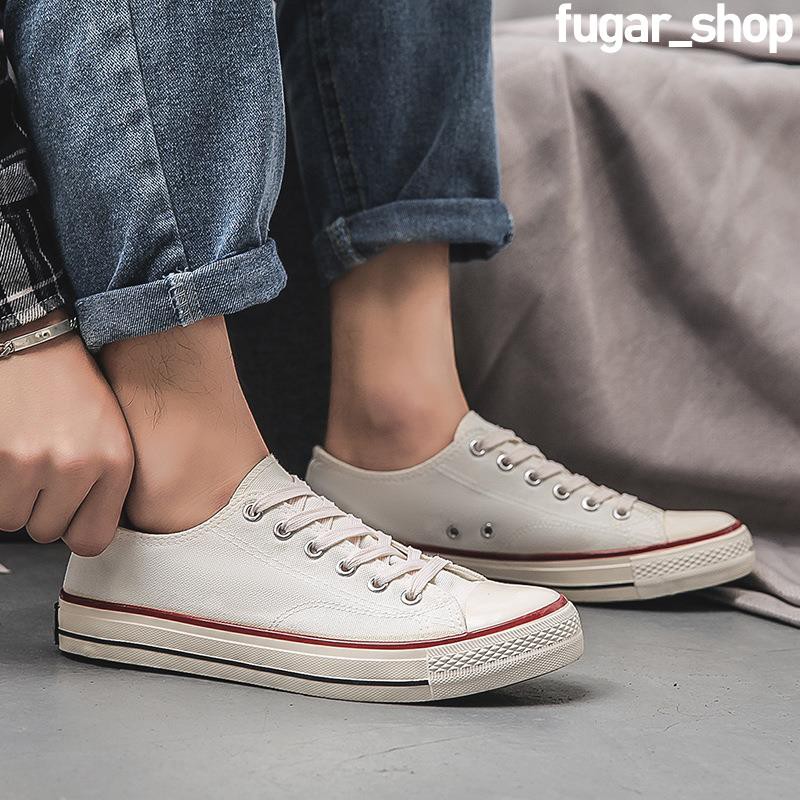 Plus Giày Canvas Cổ Thấp Size Lớn 35-44 Thời Trang Mùa Xuân 2020