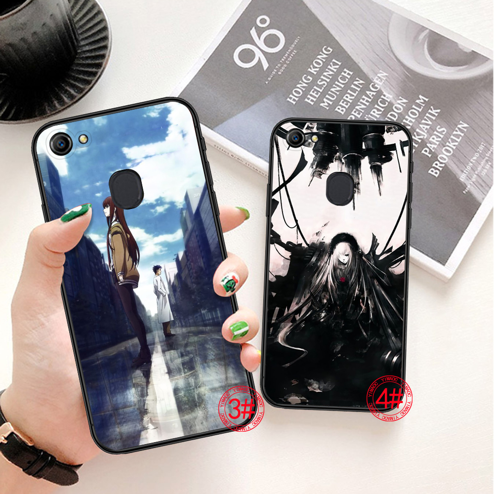 Ốp Điện Thoại Mềm Hình Anime Steins Gate Cho Oppo A15 A15S A54 A94 A95 F19 Plus Reno 5f Lite