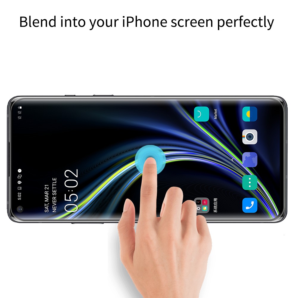 Kính cường lực full màn hình Nillkin 3D DS+ Max cho OnePlus 8 7T 7 Pro 1+8 1+7T 1+7 Pro