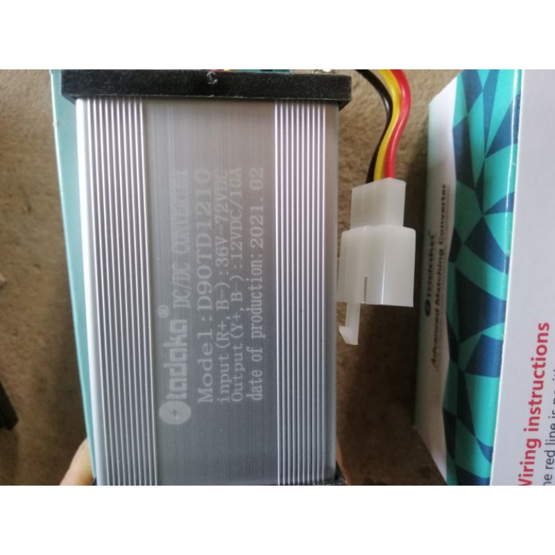 Bộ đổi nguồn giảm áp 48-60 về 12v