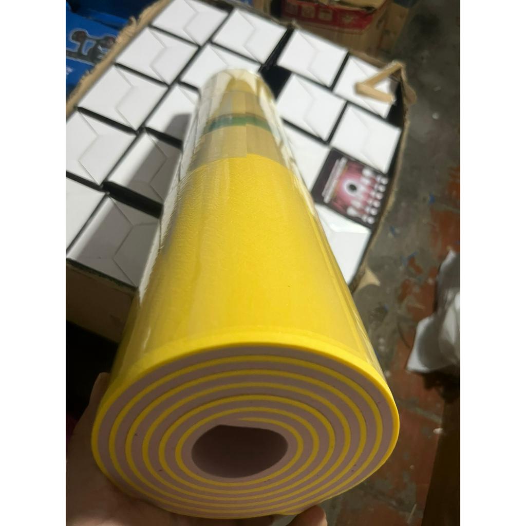 Thảm Tập Yoga 2 Lớp 6mm Chống Trượt Thảm Yoga tập gym thể thao chống thấm LỖI 1 ĐỔI 1