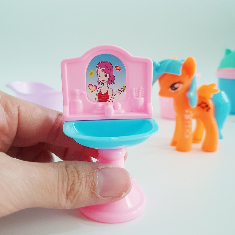 Bộ Đồ Chơi Ngựa Pony Little Horse Bé Nhỏ – Tình Bạn Diệu Kỳ (MY LITTLE PONY) Ngựa Cánh Đu Quay 168-994