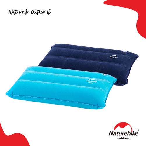 GỐI HƠI DU LỊCH VUÔNG NATUREHIKE NH18F018-Z - GỐI BƠM HƠI - GỐI DÃ NGOẠI - GỐI VĂN PHÒNG