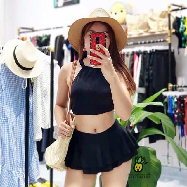 Bikini quần váy xinh kín đáo | BigBuy360 - bigbuy360.vn
