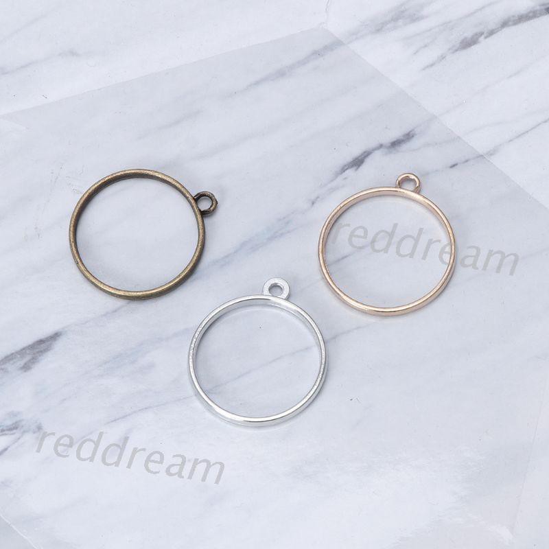 Khuôn Làm Trang Sức Thủ Công Hình Tròn Và Hoa Xinh Xắn