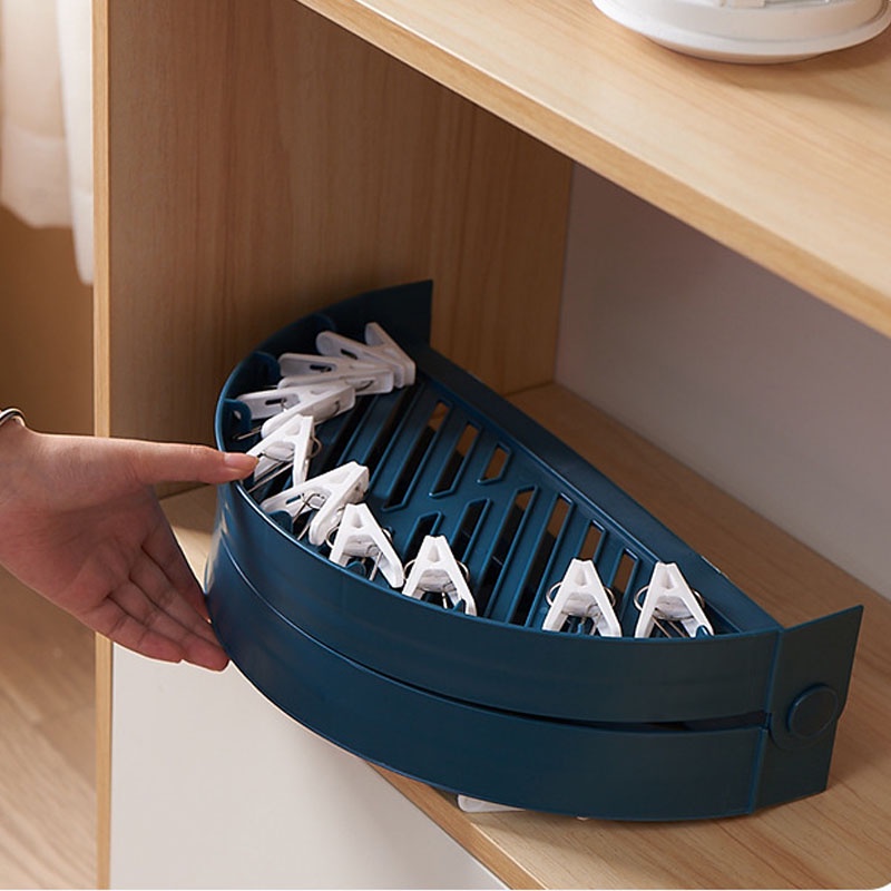 Móc Treo Phơi Đồ Lót / Vớ Có Thể Xoay Tiện Dụng