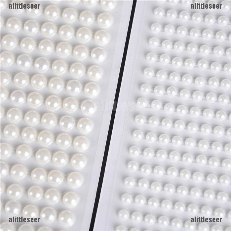 Ngọc trai nhân tạo Acrylic dành cho bé dán trang trí DIY