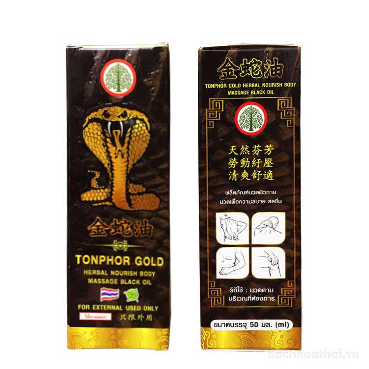 [ġiảm ƌau nhanh] Dầu rắŉ ћổ mang Tonphor Gold Thái Lan