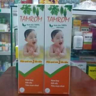Nước tắm thảo dược hết rôm sẩy cho bé tamrom 250ml.