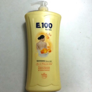 Sữa tắm E100 Hương hoa hồng vàng 1.200ml