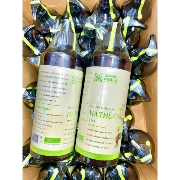 Dầu gội Hà thủ ô 800ml