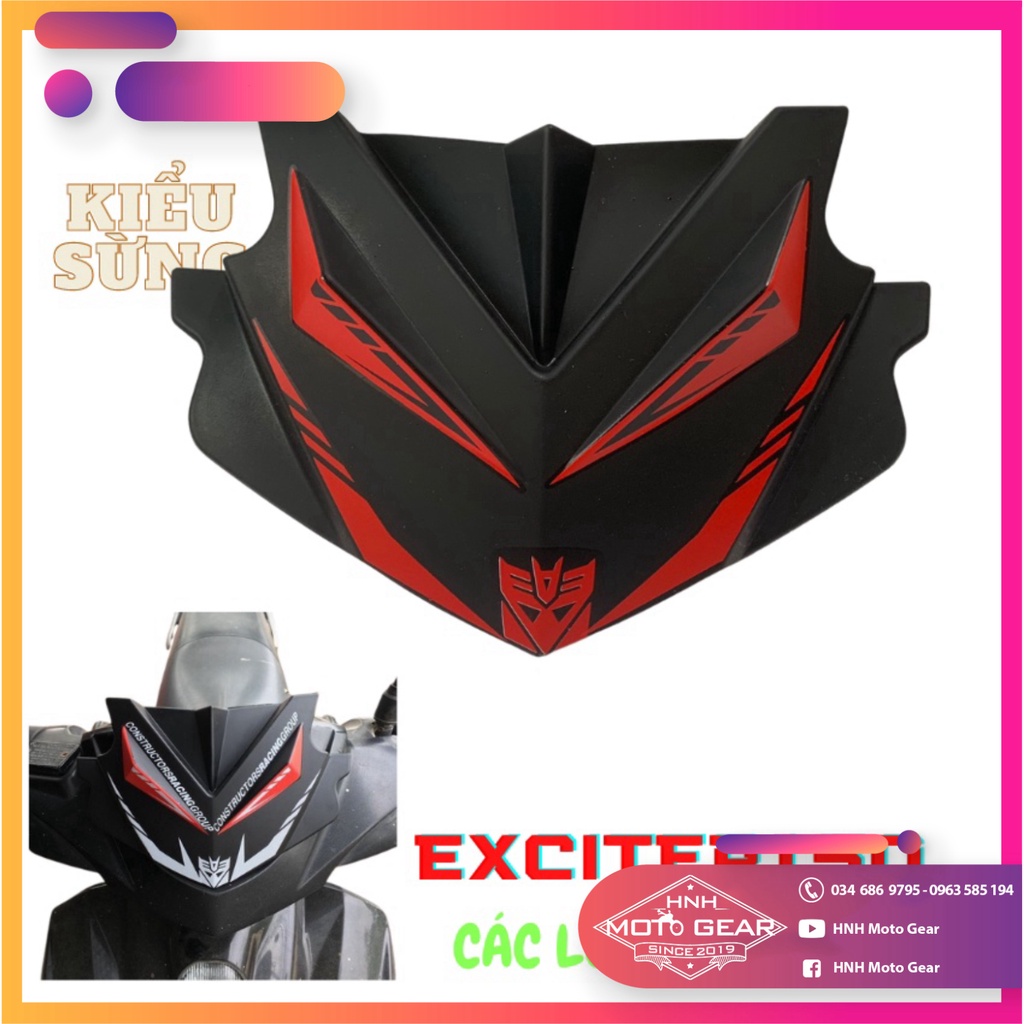 Mão Trang Trí Cho Exciter 150 Kiểu Siêu Nhân Có Thể Chế Cho Xe Khác