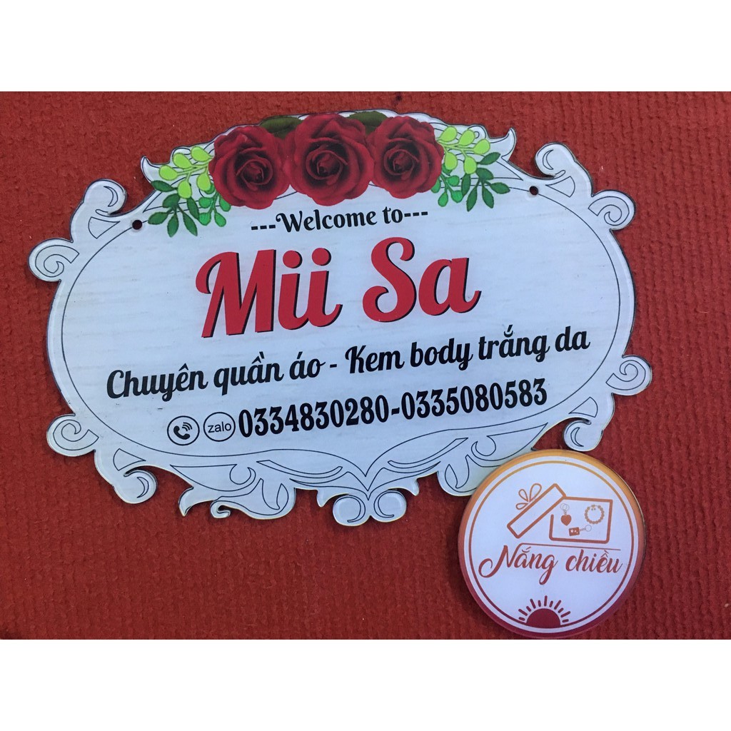 [BẢNG HIỆU MICA TRANG TRÍ SHOP BÁN HÀNG] - Thiết kế theo yêu cầu - Công cụ chụp hình sản phẩm
