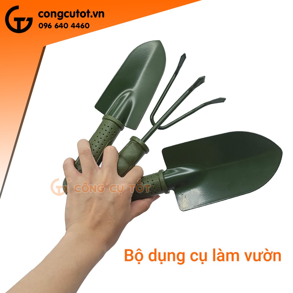 Bộ dụng cụ làm vườn 3 món