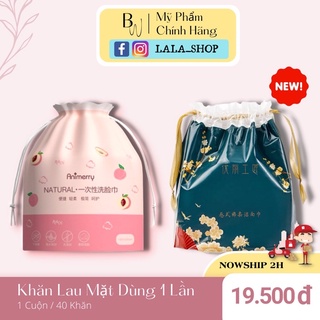 Mua Khăn mặt khô Animerry dùng 1 lần lau khô  lau ướt - Giấy lau mặt dùng một lần