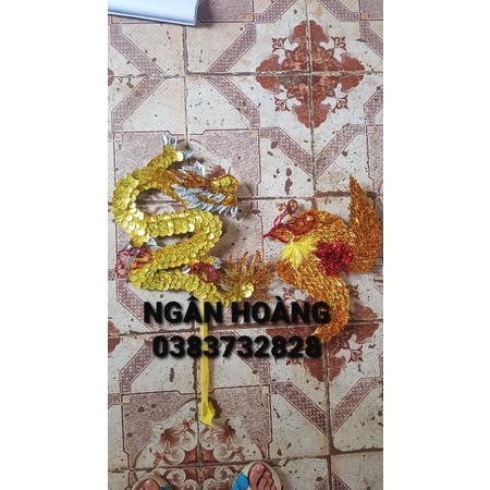 phôi rồng phượng kim sa