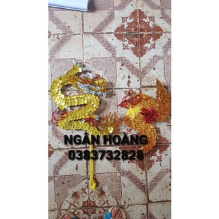 Phôi rồng phượng kim sa