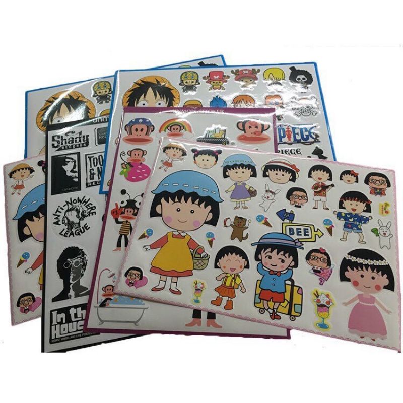 Sticker trang trí tạo nên sự đáng yêu cho Vali