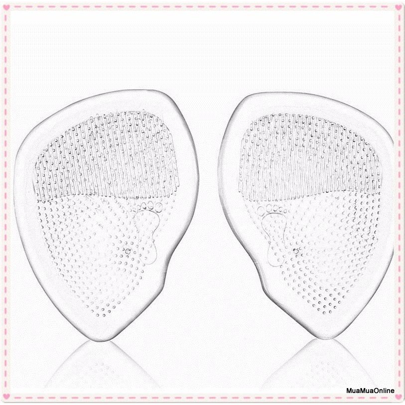 Bộ 2 Miếng Lót Mũi Giày Silicon Cao Cấp