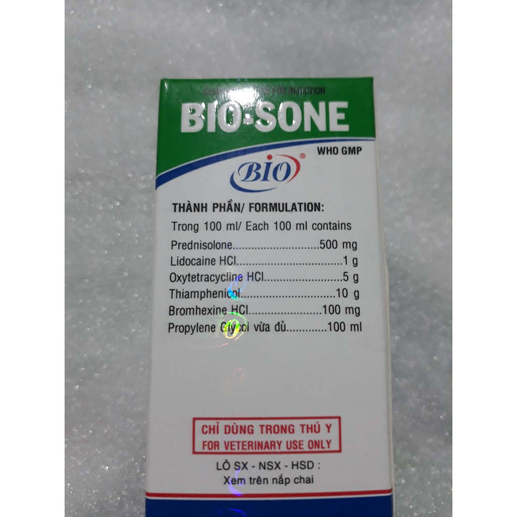 BIO SONE cho gia súc gia cầm