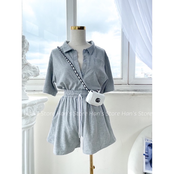 BỘ POLO CHẤT CÁ SẤU XỊN (ẢNH THẬT)