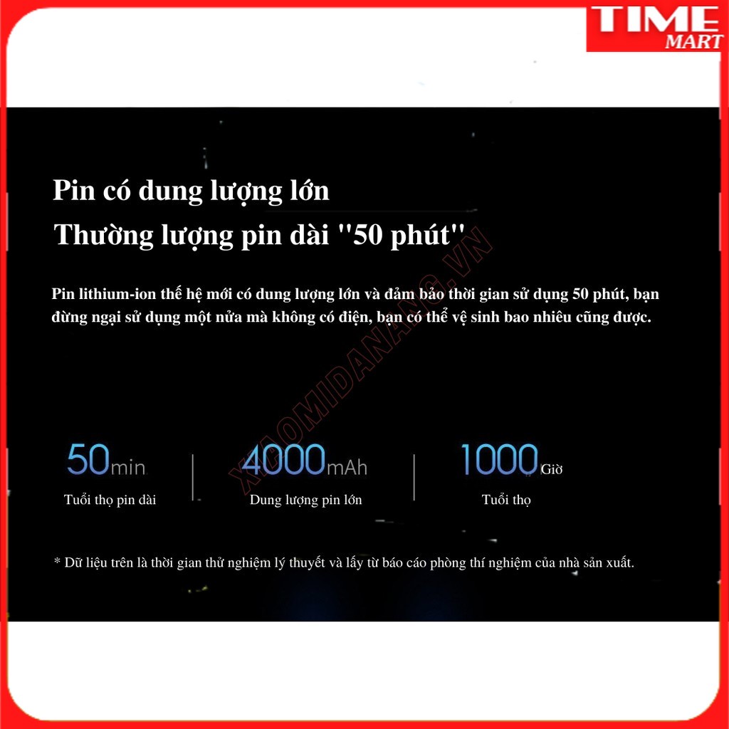 Máy Vệ Sinh Nhà Cửa Thông Minh Xiaomi Mijia Cl99 3 4000mah