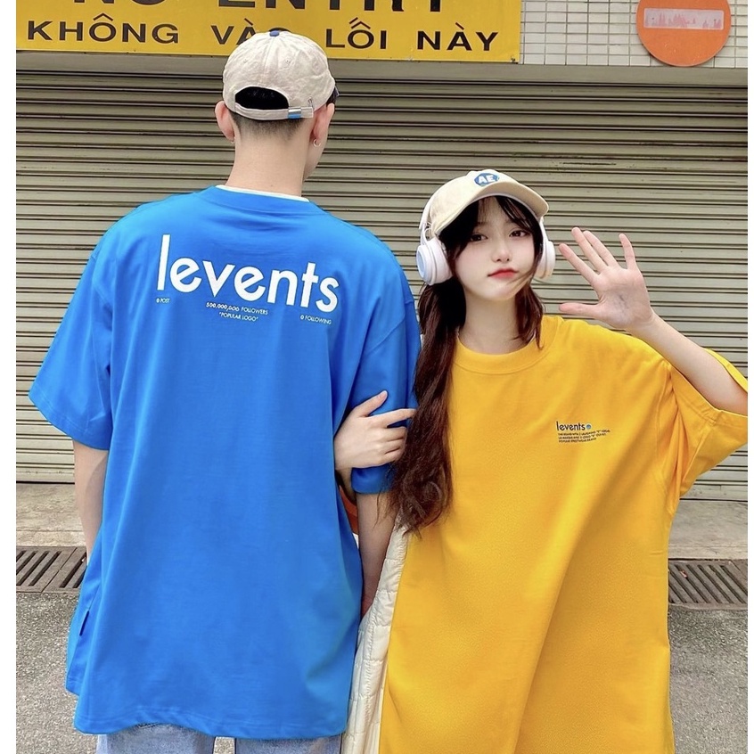 Áo Thun Xanh Lá Local Brand LeVents Nam Nữ Tay Lỡ Form Rộng Unisex - Gin Store