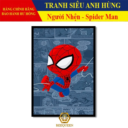 [MS1-25] Tranh Siêu Anh Hùng Người Nhện - Spider Man