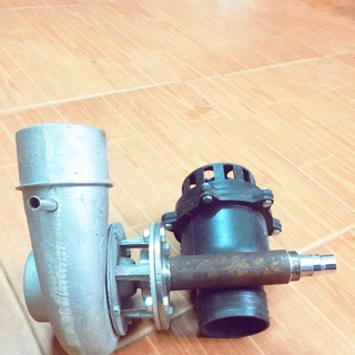 Máy bơm nước chạy bằng xe máy phi 76 - thân dài - siêu khỏe