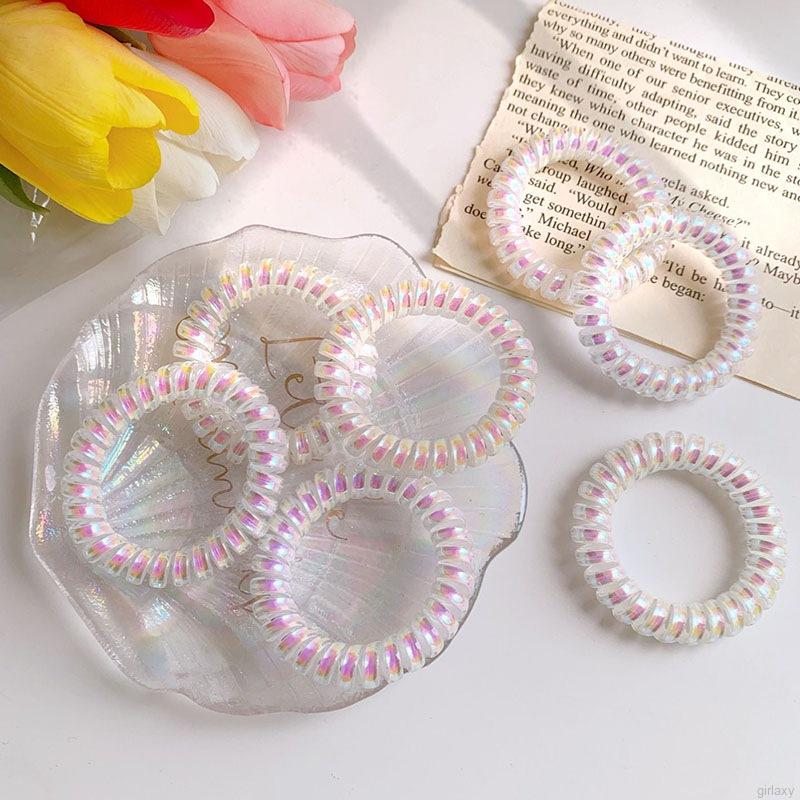 Dây buộc tóc trong suốt thời trang hàn quốc xinh xắn dành cho nữ