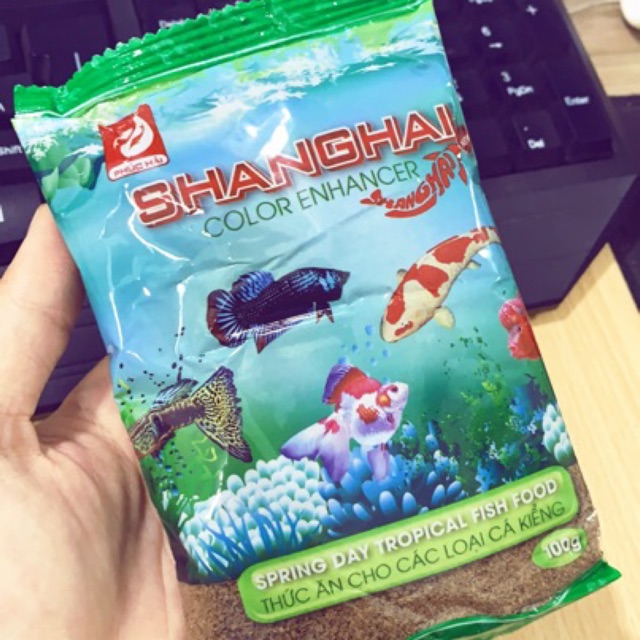 Thức ăn cá cảnh nhỏ Shanghai 100gr