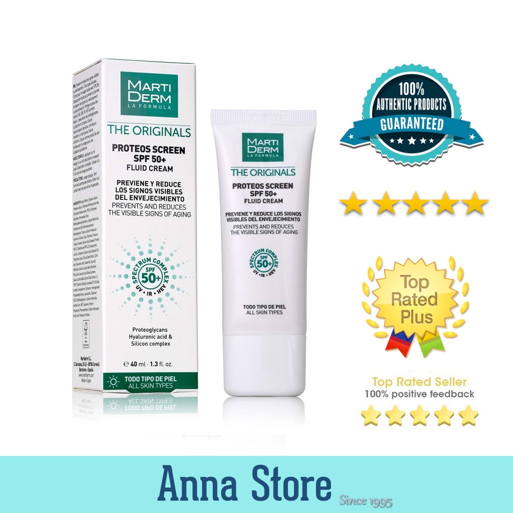 ✅[CHÍNH HÃNG] Kem Chống Nắng MARTIDERM Proteos Screen SPF 50+ Fluid Cream 40ml - Hàng Nhập khẩu công ty | BigBuy360 - bigbuy360.vn