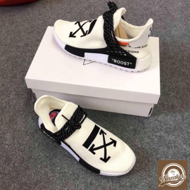 Giày HOT Giầy thể thao sneaker NMD HUMAN RACE off white thời trang dạo phố 2020 x '\ -h11